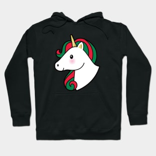 Christmas Unicorn Hoodie